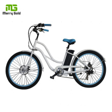 Fashion 36V 250W Cheap Girls Beach Cruiser Ebike Electric Cycle for Mountain Riding